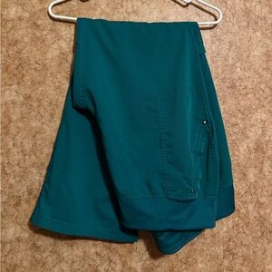 healing hands Green Yoga scrub pants